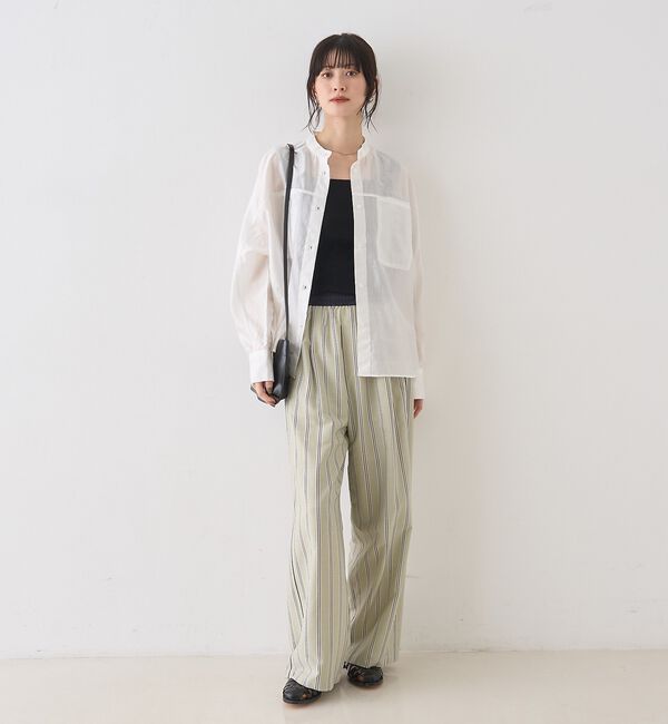 Rouge vif「テンセルコットン総針スクエアネックニットタンク」|キャミソール|