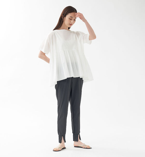 qualite「【WEB・一部店舗限定】ハイストレッチスリットジョグパンツ」|その他|