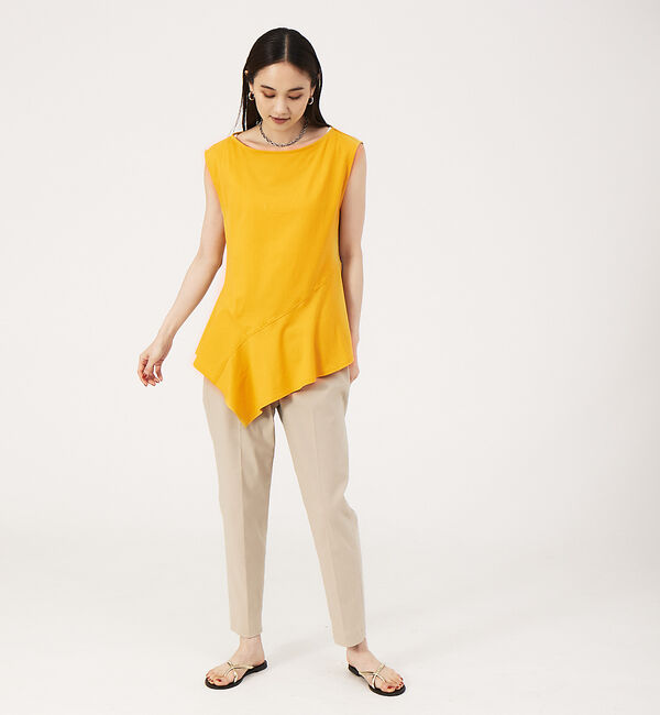 qualite「ペプラムフレアカットソー」|Tシャツ・カットソー|