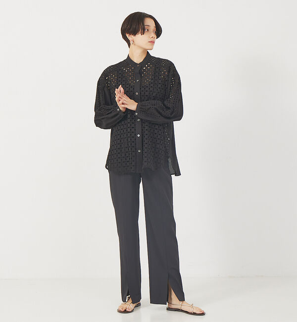 qualite「【23SS】2WAYストレッチセンターベンツパンツ」|その他|