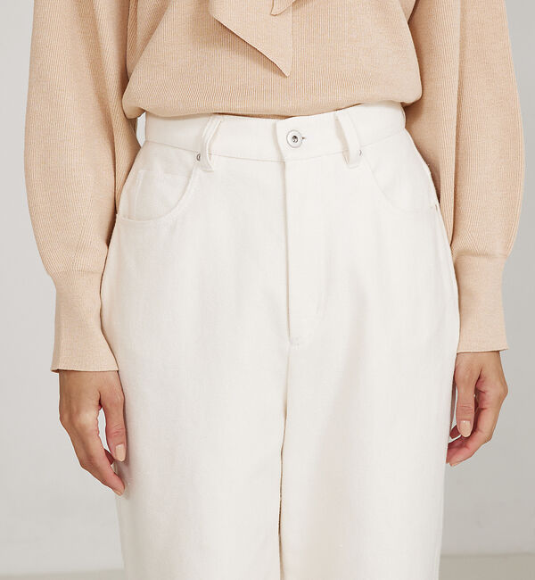 qualite「コットンシャンブレーパンツ」|デニム|