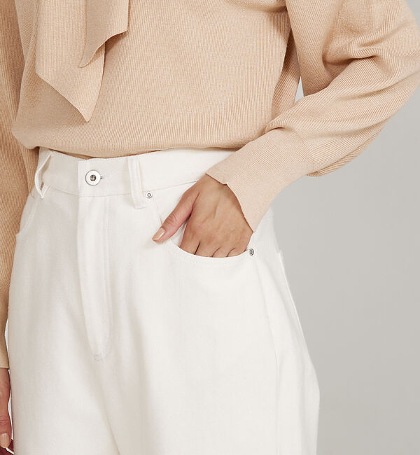 qualite「コットンシャンブレーパンツ」|デニム|