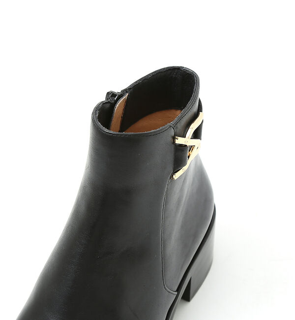 AU BANNISTER「【アイコニックシリーズ】ローヒールブーツ」|ショートブーツ|