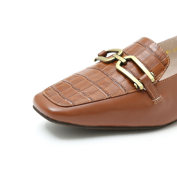 AU BANNISTER「バブーシュビットモカスクエアローファー」|ローファー|