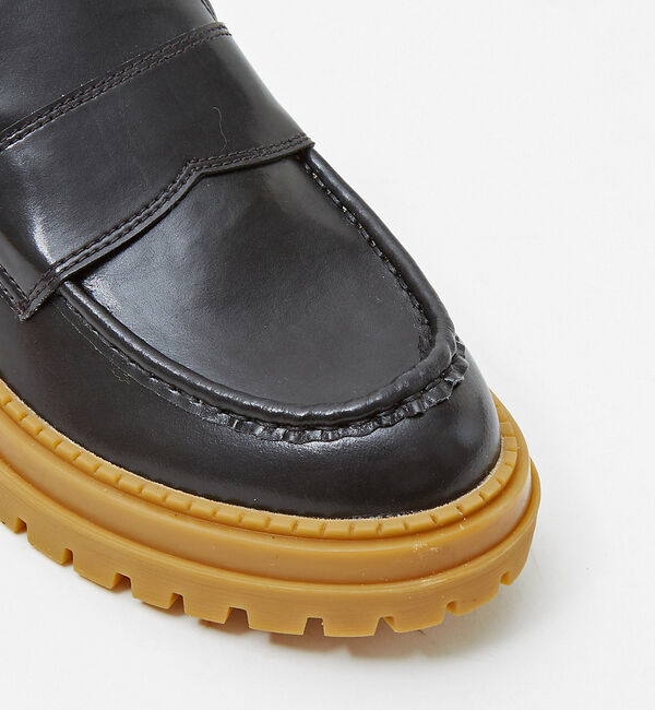 AU BANNISTER「【晴雨兼用】厚底ローファー」|ローファー|