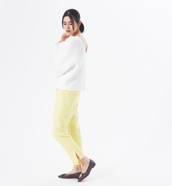 AU BANNISTER「メタルモチーフフラットパンプス」|パンプス|