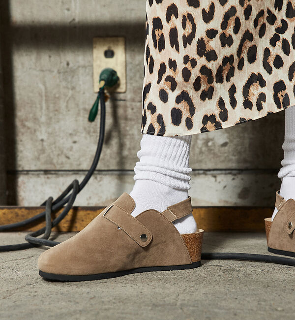 AU BANNISTER「【LAROUTE】厚底 サボサンダル」|その他|