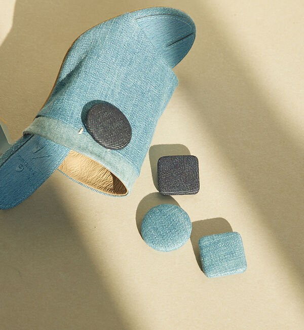 AU BANNISTER「【40周年】【Betty Smith別注】コラボユニークヒールミュール」|サンダル|