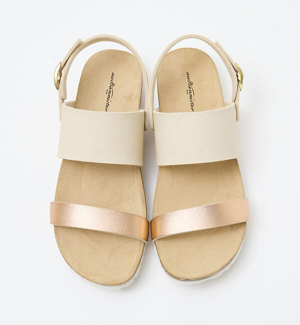 AU BANNISTER「【販売店舗限定】フットベッドサンダル」|サンダル|