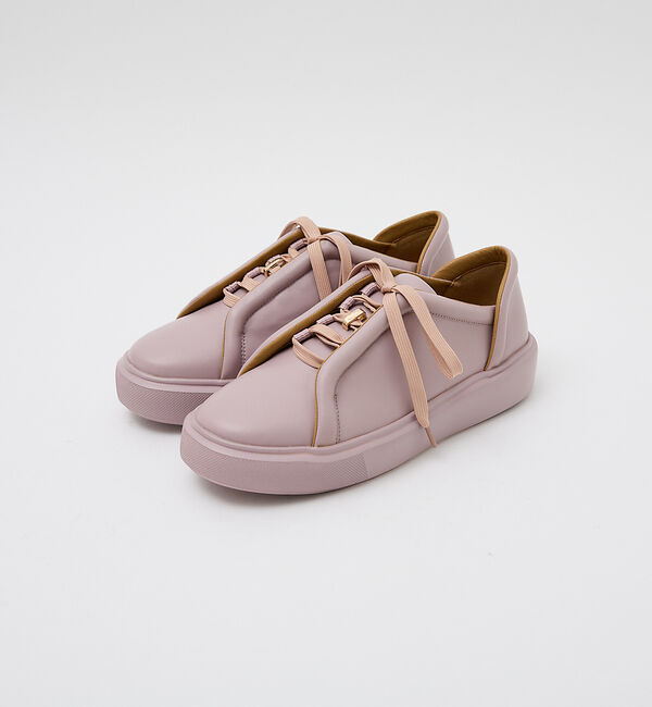 AU BANNISTER「レースアップスニーカー」|スニーカー|ピンク