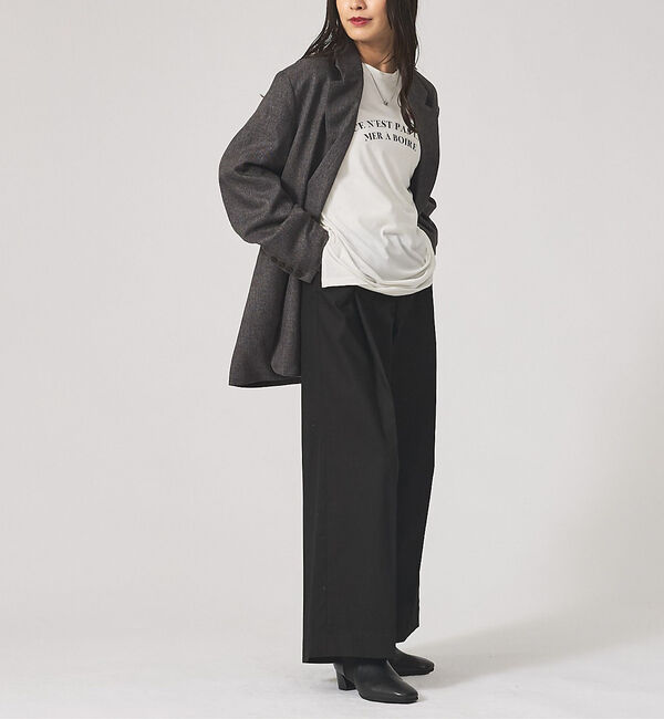 AU BANNISTER「サイドニットブーティー」|ショートブーツ|