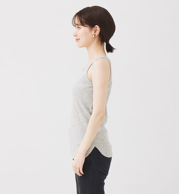 abahouse mavie「テレコタンクトップ」|キャミソール|