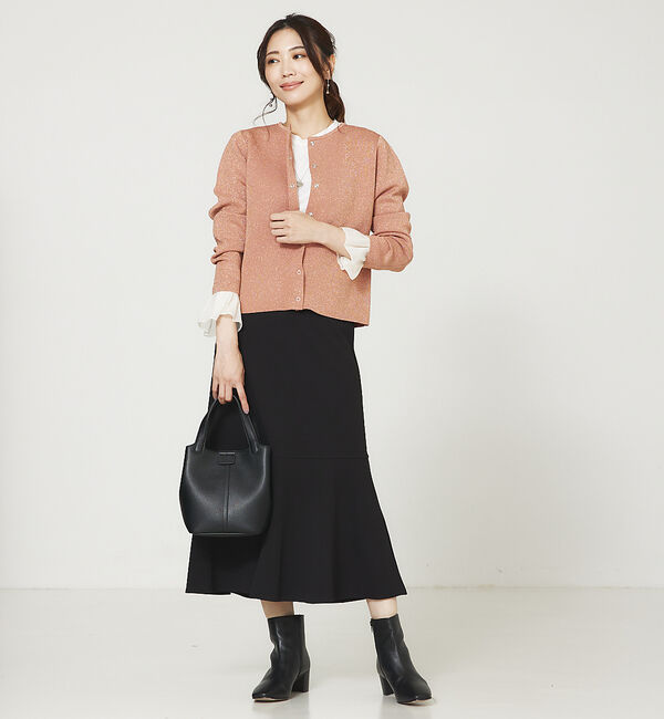 abahouse mavie「ラメプレーティング２ＷＡＹカーデ」|カーディガン|