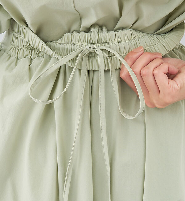 abahouse mavie「ナイロンストレッチロングスカート」|スカート|