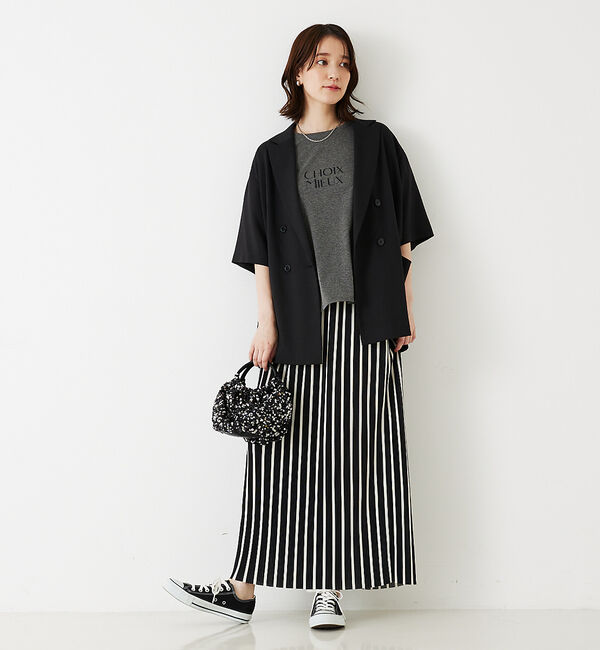 abahouse mavie「ワイドロゴT」|Tシャツ・カットソー|