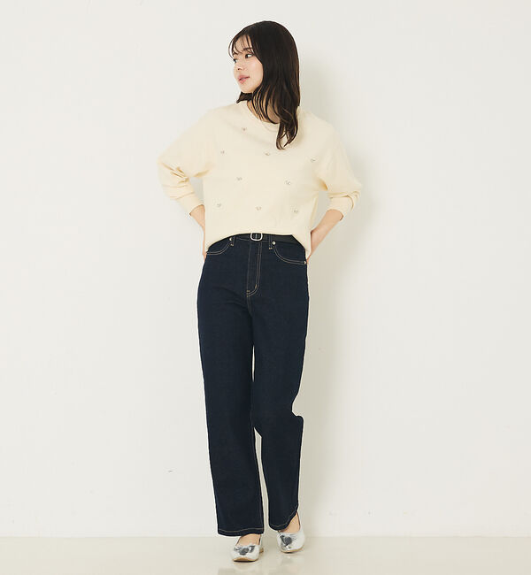 abahouse mavie「ビジューニット」|ニット・セーター|