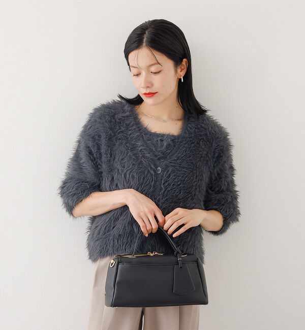 abahouse mavie「【２点セット】シャギーニットアンサンブル」|ニット・セーター|