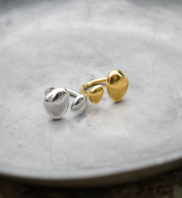 abahouse mavie「【NOVA】サージカルステンレスデュオリング」|リング|