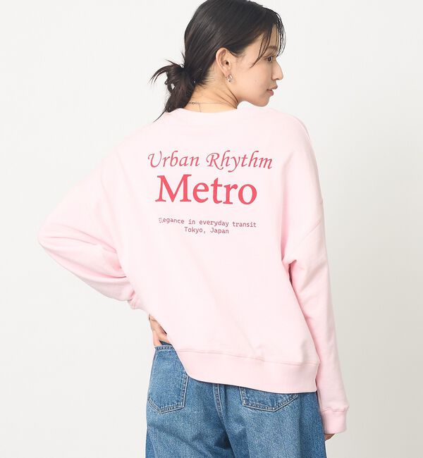 abahouse mavie「【軽やか素材】ロゴスウェット」|スウェット・ジャージ|