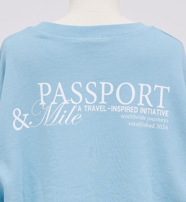 abahouse mavie「【軽やか素材】ロゴスウェット」|スウェット・ジャージ|