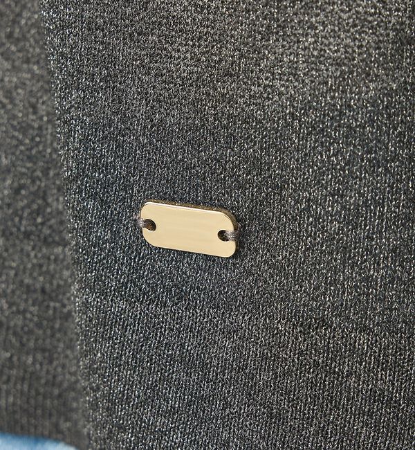 abahouse mavie「【さりげないラメ】シアーカーディガン【予約】」|カーディガン|