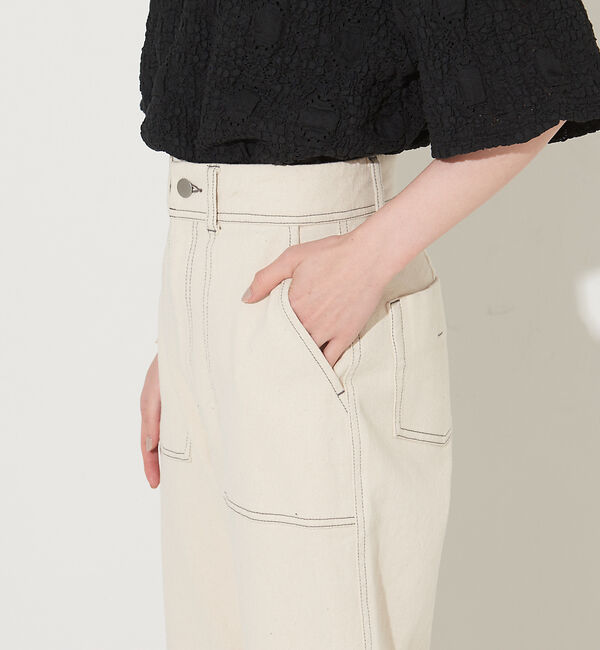 NOMINE「ベイカーデニムパンツ」|デニム|