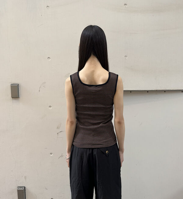 NOMINE「【Miller】Cup inスクエアタンクトップ」|キャミソール|