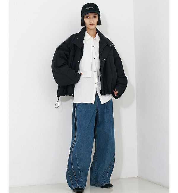 NOMINE「ショート モンスターパーカー」|ダウン|