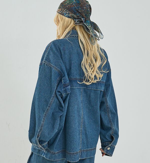 NOMINE「【セットアップ対応】オーバーサイズ デニム ジャケット / カバーオール」|その他|