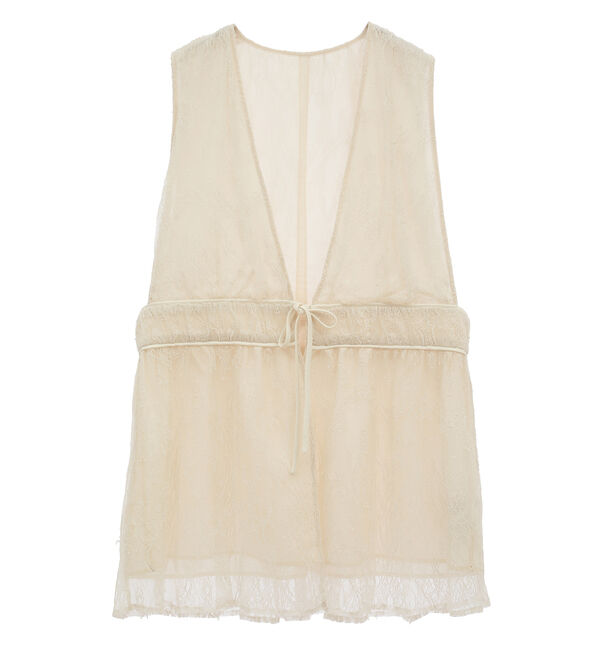 TIARA「レースベスト」|ベスト・ジレ|