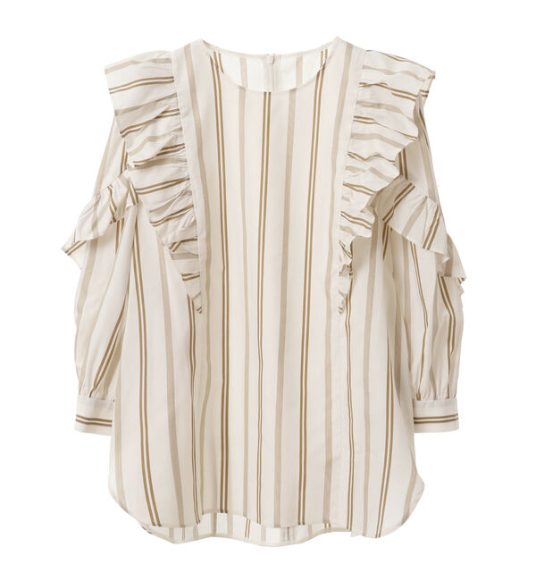 TIARA「flowyフリルブラウス」|シャツ・ブラウス|