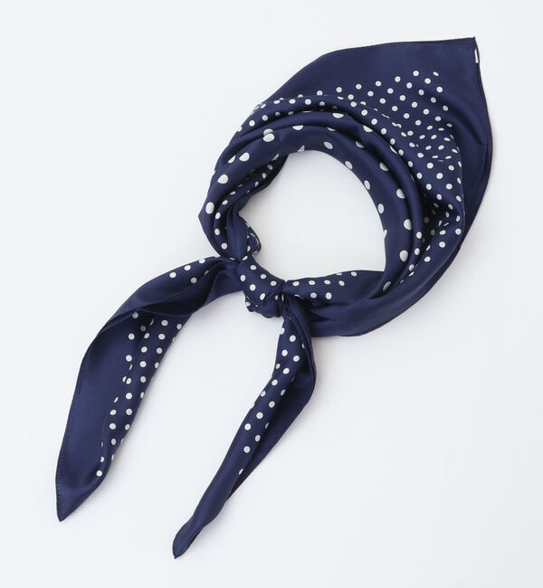  「【Bilitis/ビリティス】ドットスカーフ」|バンダナ・スカーフ|