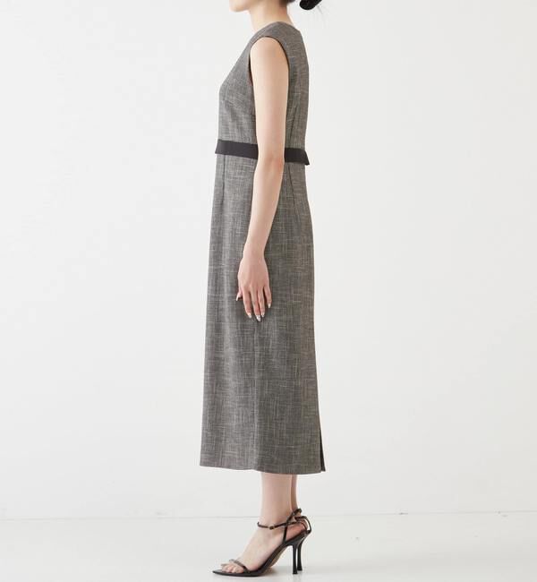 TIARA「グログランベルトタイトドレス」|その他|