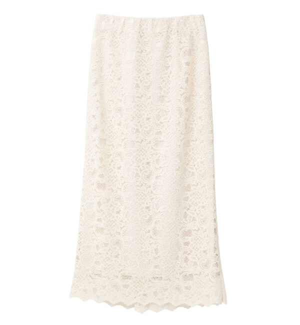 TIARA「Iラインレースタイトスカート」|スカート|