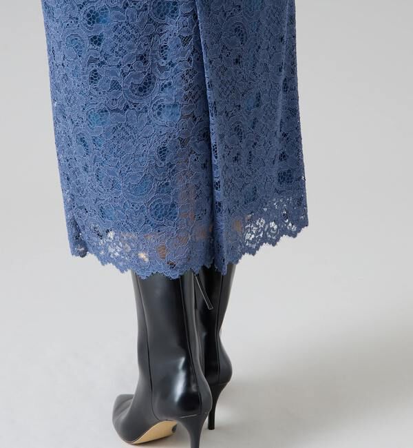 TIARA「Iラインレースタイトスカート」|スカート|