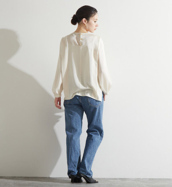 Liesse「サイドタックブラウス」|シャツ・ブラウス|