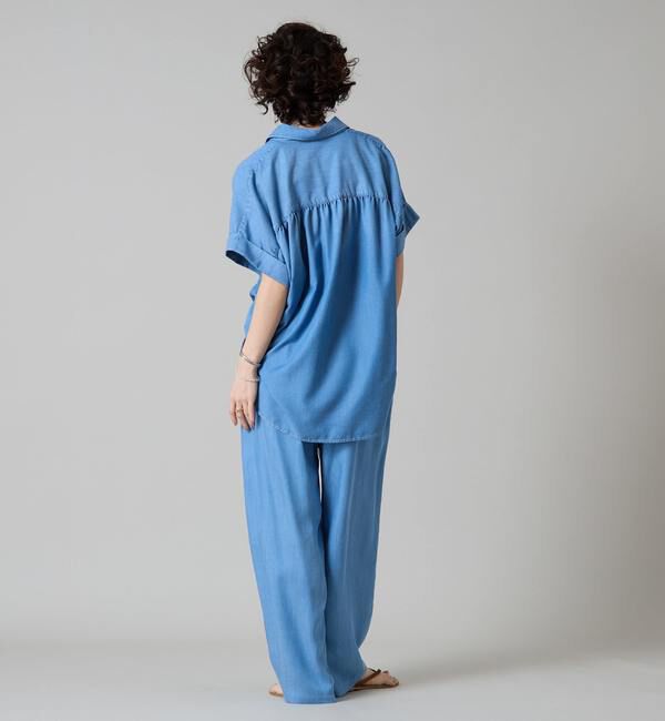 Liesse「《大草直子さん着用》イージータックデニムパンツ」|デニム|