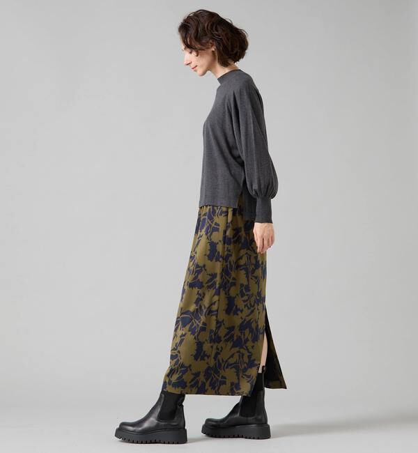 Liesse「ハイネックラグランドルマンニット」|ニット・セーター|