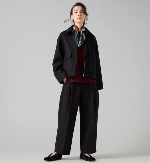 Liesse「ハイネックラグランドルマンニット」|ニット・セーター|