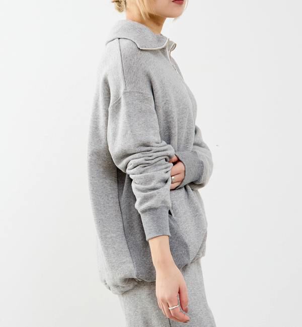 SOFFITTO「【A_/エース】ハーフジッププルオーバー」|スウェット・ジャージ|