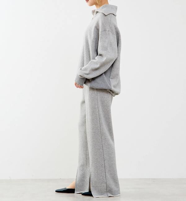 SOFFITTO「【A_/エース】ハーフジッププルオーバー」|スウェット・ジャージ|