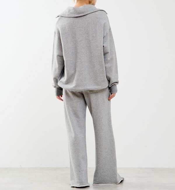 SOFFITTO「【A_/エース】ハーフジッププルオーバー」|スウェット・ジャージ|