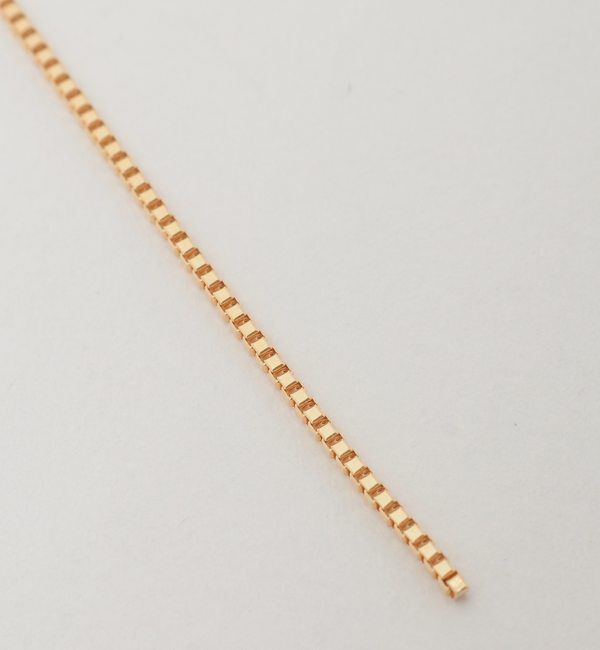 SOFFITTO「【Rudbeckia/ルドベキア】Chain long pierce (片耳)」|ピアス|