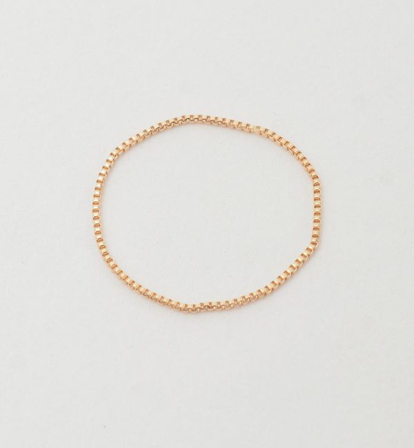 SOFFITTO「【Rudbeckia/ルドベキア】Chain ring  RR01」|リング|ゴールド