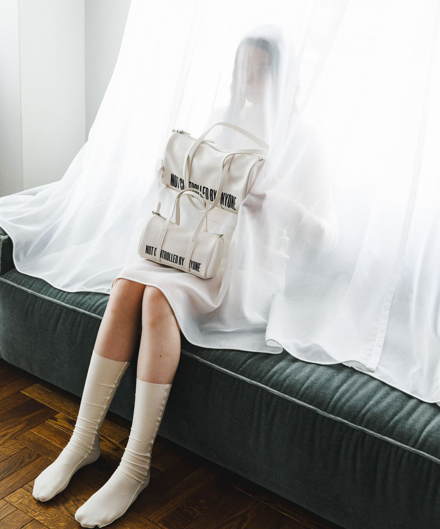 RODE SKO「Pas De DANSE　Letter Boston mini」|ボストンバッグ|