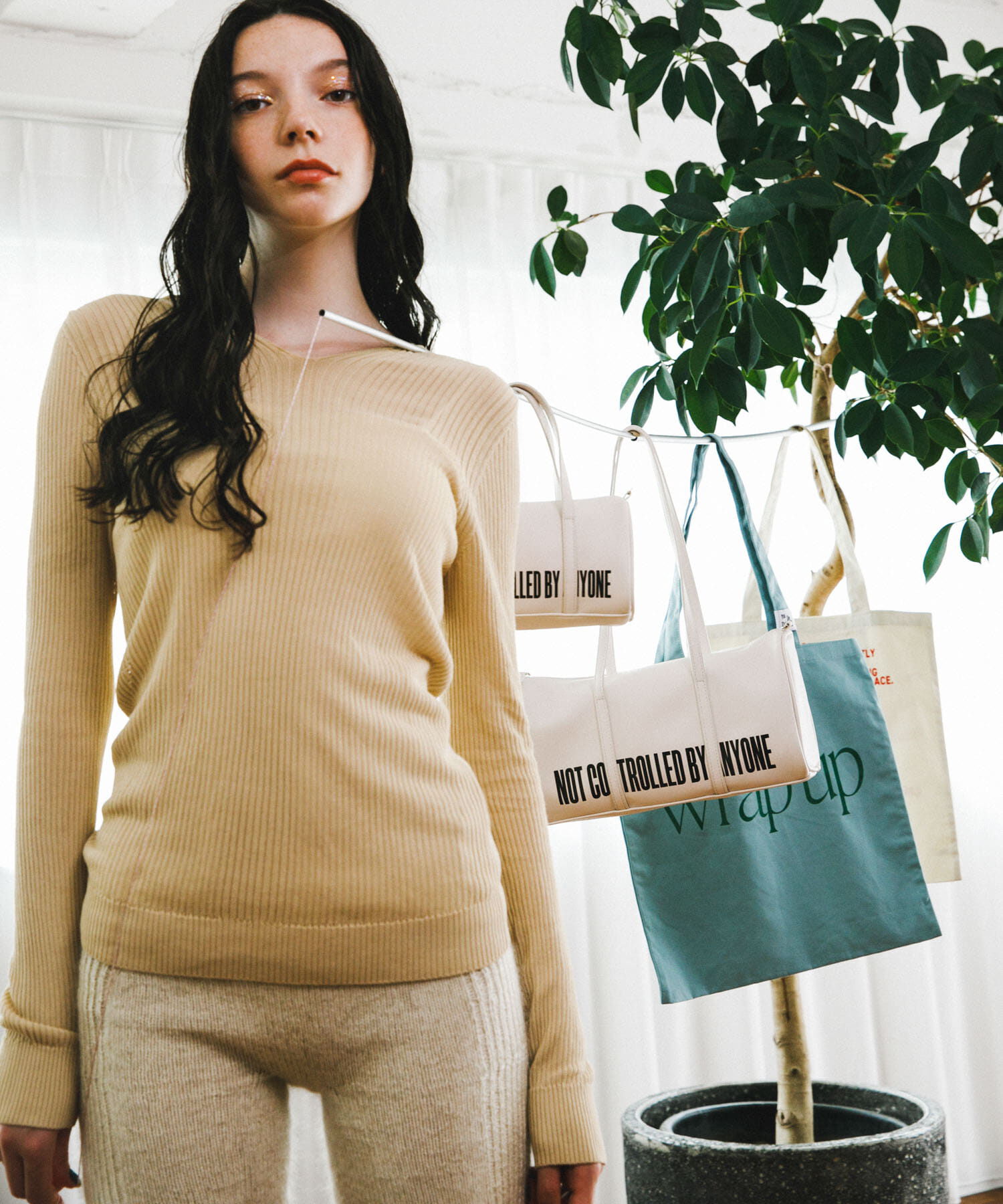 RODE SKO「Pas De DANSE　Letter Boston mini」|ボストンバッグ|