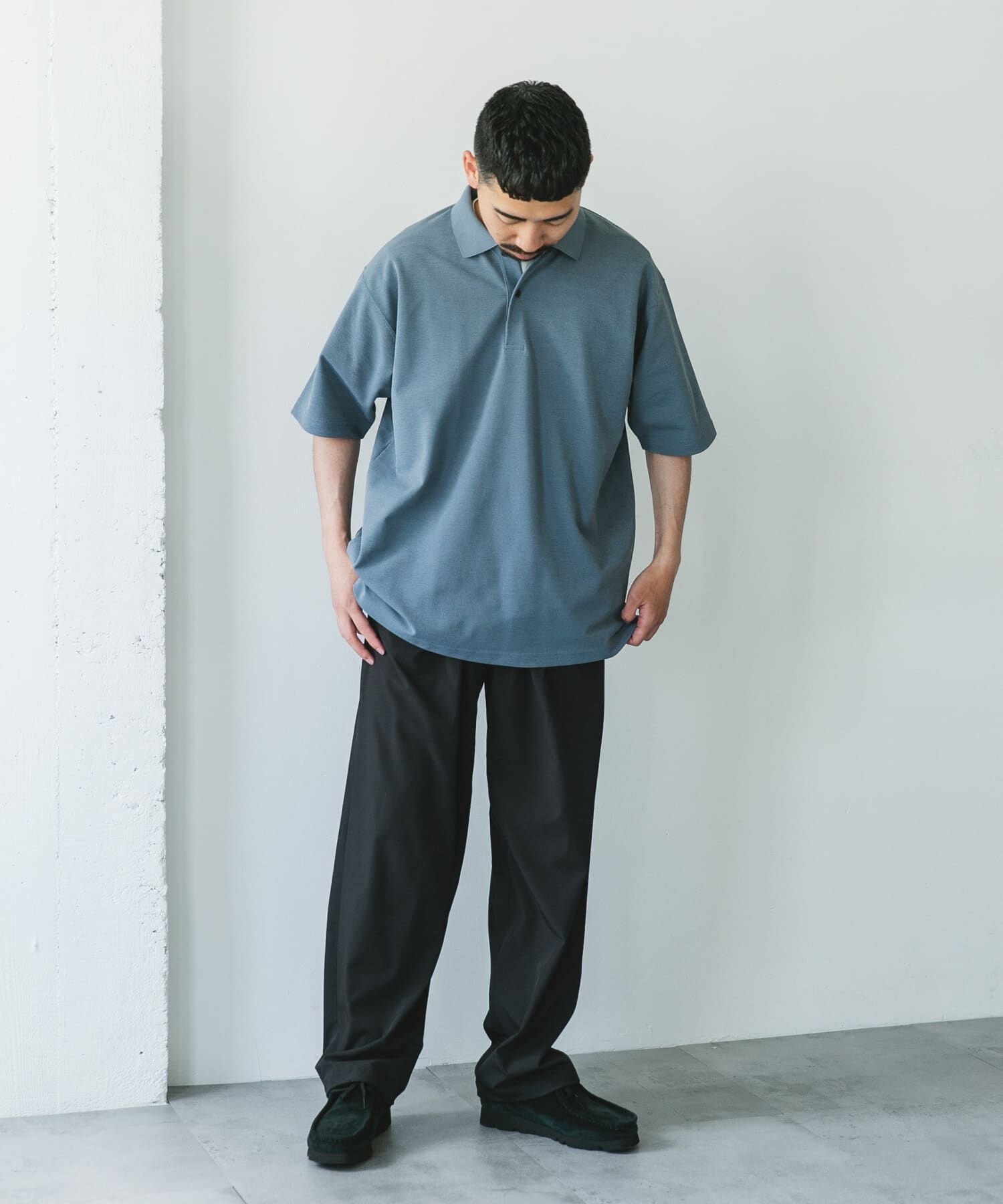 URBAN RESEARCH DOORS「『XLｻｲｽﾞ/WEB限定』『吸水速乾/接触冷感/ｲｰｼﾞｰｹｱ』ｸｲｯｸﾄ  」|ポロシャツ|