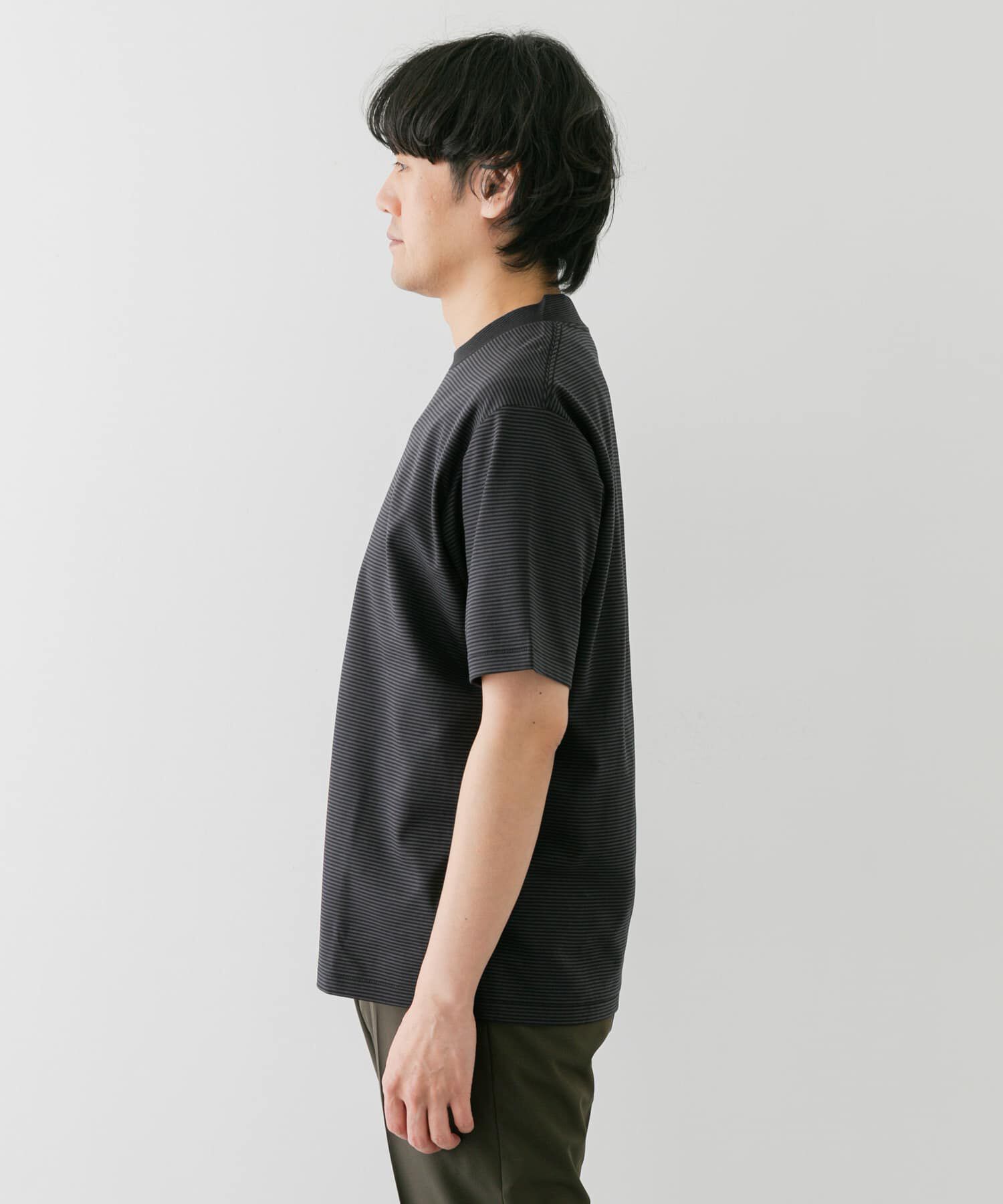 URBAN RESEARCH DOORS「『抗菌/防臭』LIFE STYLE TAILOR　シルケットポンチストレッチTシャツ」|シャツ・ブラウス|
