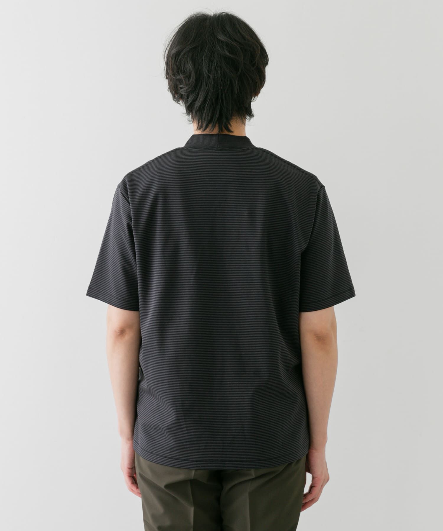 URBAN RESEARCH DOORS「『抗菌/防臭』LIFE STYLE TAILOR　シルケットポンチストレッチTシャツ」|シャツ・ブラウス|