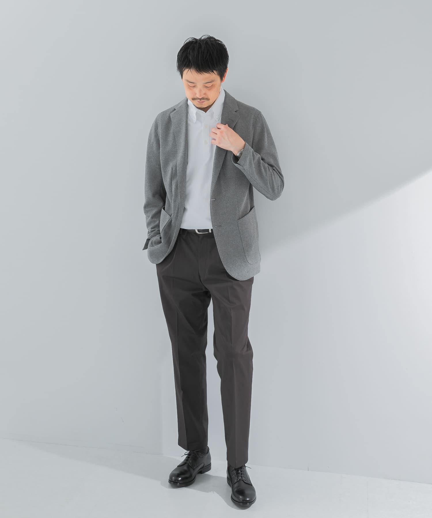 URBAN RESEARCH DOORS「『イージーケア/速乾』LIFE STYLE TAILOR　メランジニットイージージャケット」|その他|